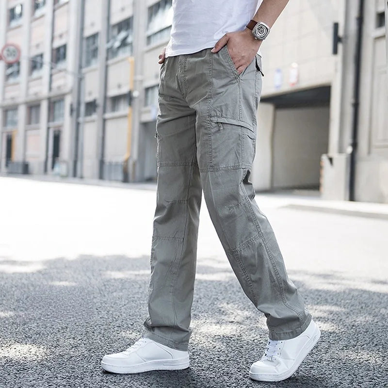 Benson - Cotton Cargo Trousers