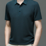 Noel - Textured Short Sleeve Polo Shirt