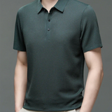 Noel - Textured Short Sleeve Polo Shirt