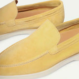Classic Suède Loafer Citrus Yellow