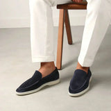 Classic Suède Loafer Navy Blue