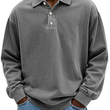 Gerald - Washed Collar Polo Shirt