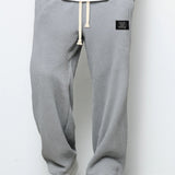 Quentin - Grey Waffle Drawstring Trousers