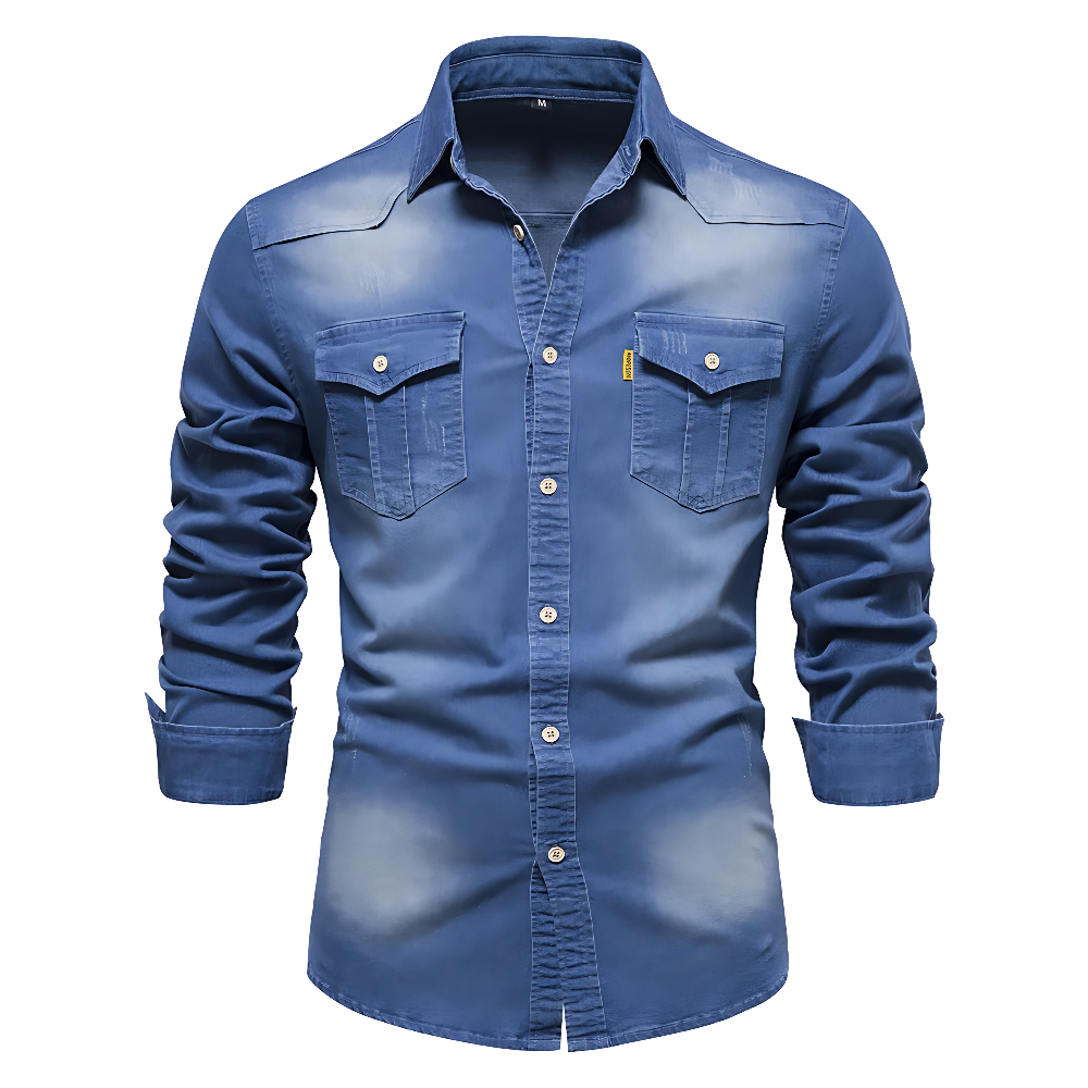 Edison - Washed Denim Shirt