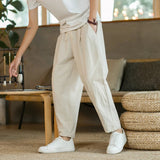 Dean - Comfortable Drawstring Trousers