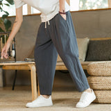 Dean - Comfortable Drawstring Trousers