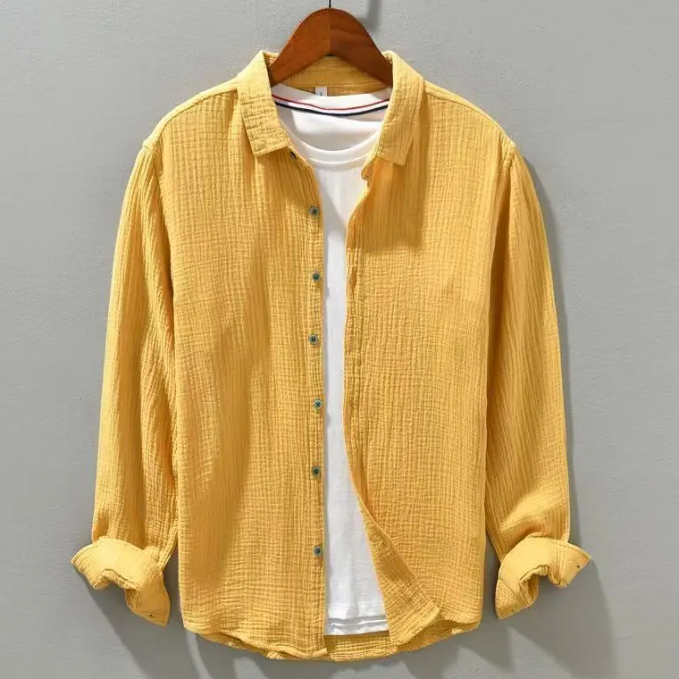 Ezra - Soft Silk-Touch Cotton Shirt