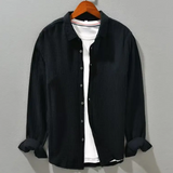 Ezra - Soft Silk-Touch Cotton Shirt